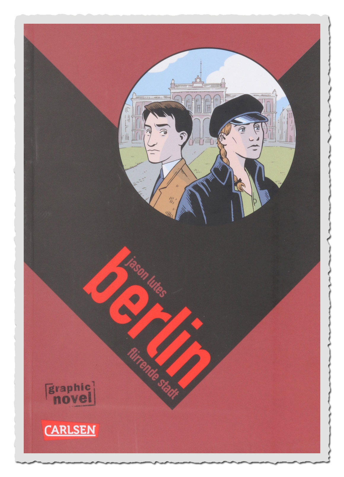 Cover des Comics „Berlin – Flirrende Stadt“ von Jason Lutes